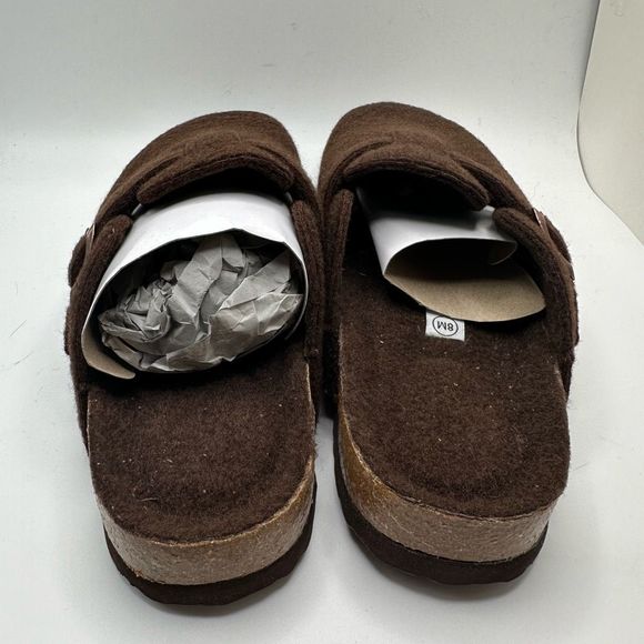 CUSHIONAIRE Womens Clog 8 BROWN WOOL - Picture 4 of 7